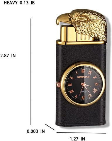 Deryaft®️ Double Flame Eagle Lighter a watch
