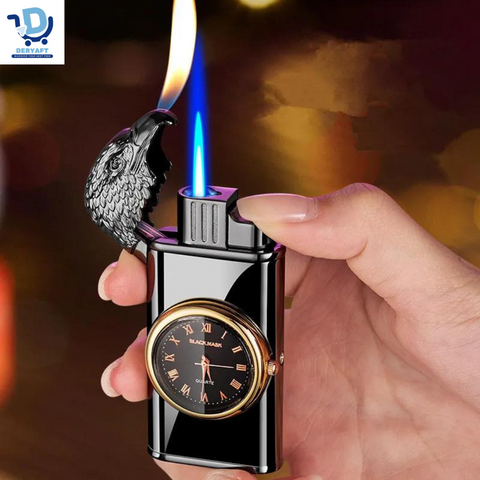 Deryaft®️ Double Flame Eagle Lighter a watch