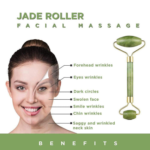 Deryaft®️ Antique Facial Roller & Massager