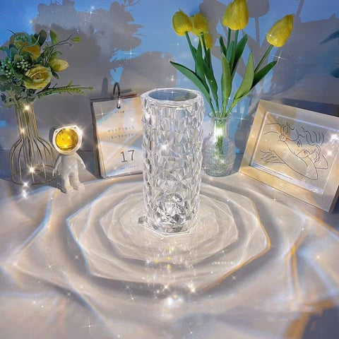 Deryaft®️ Diamond Crystal TABLE lamp