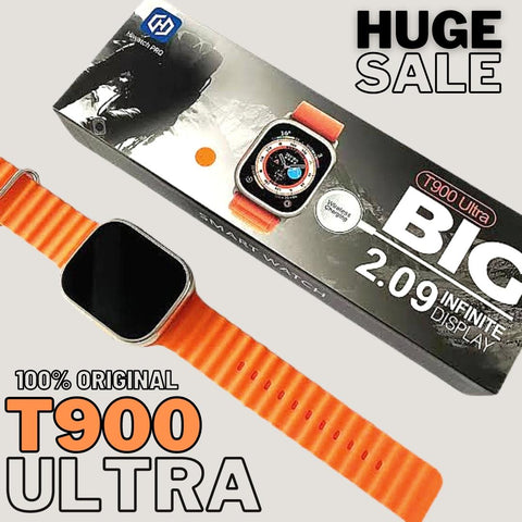 Deryaft®️100% Original T900 Ultra 2.09" Big IPS Display Smart Watch