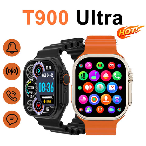 Deryaft®️100% Original T900 Ultra 2.09" Big IPS Display Smart Watch